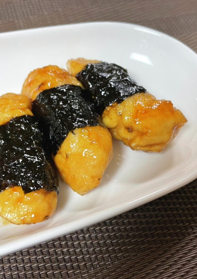 しっとり！ささみの磯辺焼き-レシピのメイン写真