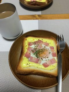 トースターだけ!たまごマヨチーズトースト-レシピのメイン写真