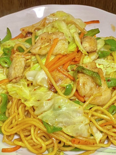 ニンニク香る焼きそば・焼肉のタレで-レシピのメイン写真