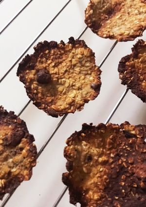 パリッパリ！オートミールバナナクッキー-レシピのメイン写真