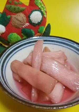 ずいきの酢漬け-レシピのメイン写真