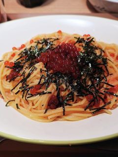 明太子パスタ(いくらはお好みで!)-レシピのメイン写真