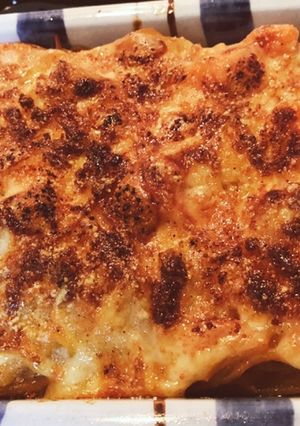 シチューでリメイク！たらこパスタグラタン-レシピのメイン写真