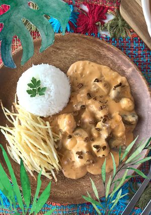 カカオニブのストロガノフ-レシピのメイン写真