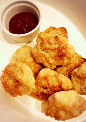 揚げないヘルシー豆腐チキンナゲット♪♪-レシピのメイン写真