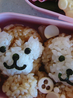 テディベアおにぎりのお弁当-レシピのメイン写真