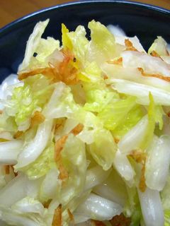 柚子でおいしく 白菜とえびの即席漬け-レシピのメイン写真