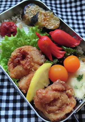 ❜21/9/27 唐揚げ弁当-レシピのメイン写真