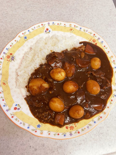 学校の給食メニュー♡うずら卵入りカレー♡-レシピのメイン写真