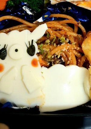 簡単キャラ弁　＊アルパカ弁当＊-レシピのメイン写真