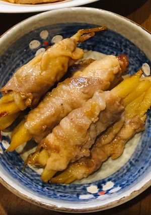 豚肉の新生姜巻き焼き-レシピのメイン写真