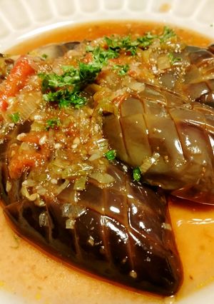 【簡単】秋茄子の洋風煮浸し-レシピのメイン写真