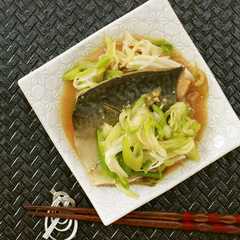 A picture of 葱王香る鯖の味噌煮.