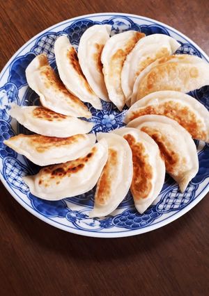 明太ポテトチーズの餃子-レシピのメイン写真