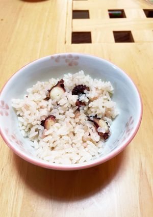鍋つゆの素DEたこ飯-レシピのメイン写真