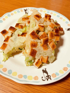 ピザ風お好み焼き-レシピのメイン写真