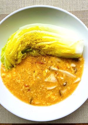 ザクザク白菜切りながら酸辣湯スープ-レシピのメイン写真