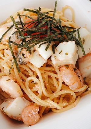 シーフード 明太子 パスタ-レシピのメイン写真