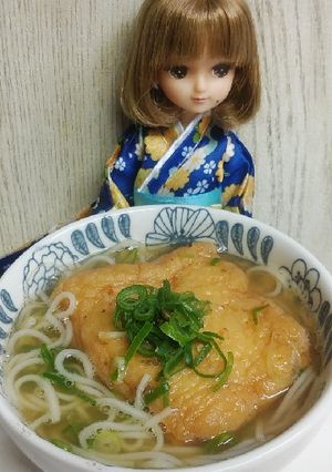 リカちゃん♡揚げさん炊いたん入にゅうめん-レシピのメイン写真