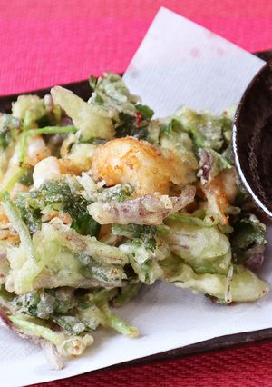 薬味のかき揚げ-レシピのメイン写真