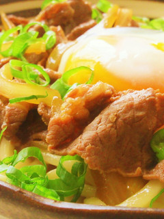 〖 すき焼きうどん 〗-レシピのメイン写真