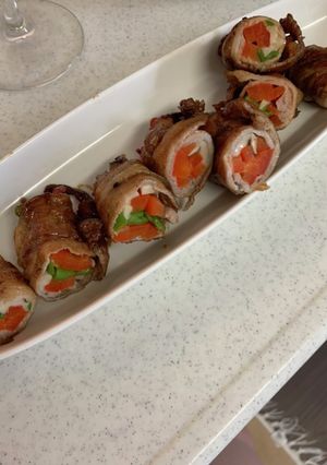 パプリカとエリンギの豚肉巻き焼き-レシピのメイン写真