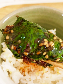 保存食♪ご飯のお供♪しその葉のキムチ-レシピのメイン写真