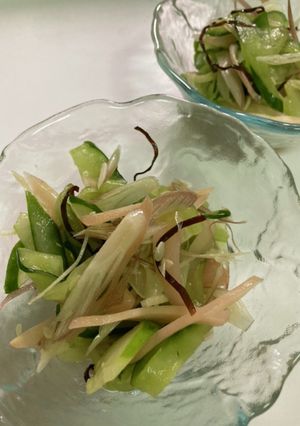 岩下の新生姜の和え物-レシピのメイン写真