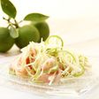 葱王とサーモンのすだちマリネ