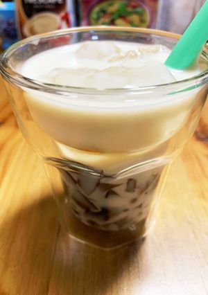 コーヒーゼリーラテ（咖啡凍撞奶綠）-レシピのメイン写真