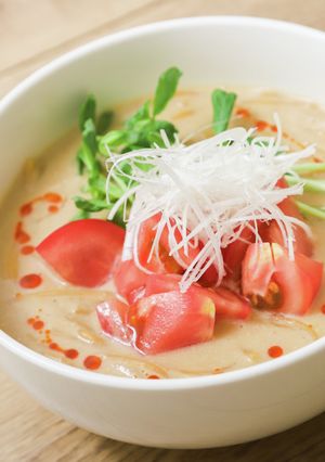 トマトの豆乳担々麺-レシピのメイン写真