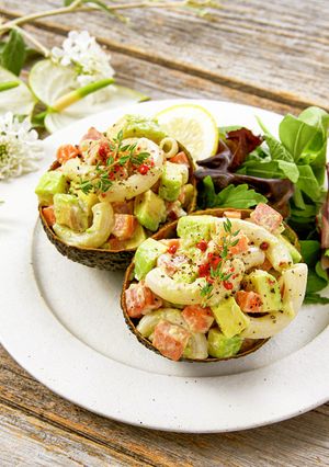 野菜たっぷり☆アボガド＆ベーコンサラダ-レシピのメイン写真