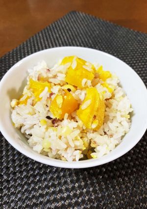 安納芋でさつまいもご飯♡雑穀米もプラス-レシピのメイン写真