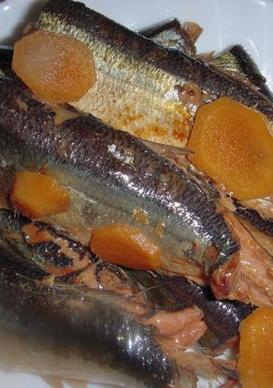 A圧力鍋でサンマの生姜醤油煮-レシピのメイン写真