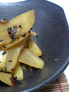 水炒め!さつまいもとエリンギのきんぴら。-レシピのメイン写真