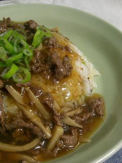 ☆牛肉とエリンギのあんかけチャーハン☆-レシピのメイン写真