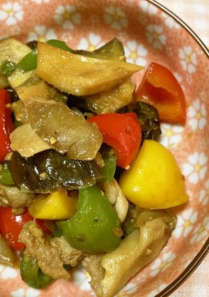 あわび茸のカラフル☆味噌炒め-レシピのメイン写真
