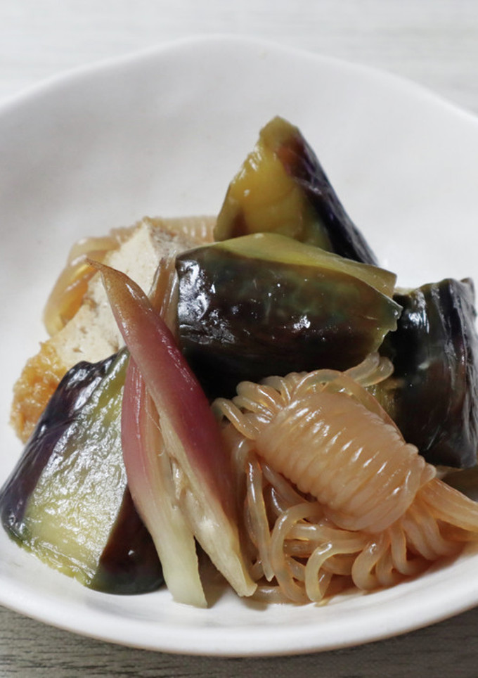 なすと厚揚げのみょうが煮【ＪＡ福井県】-レシピのメイン写真