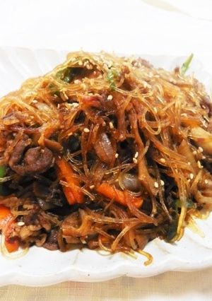 春雨と牛肉・野菜の味噌チャンプルー❗️-レシピのメイン写真