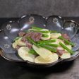マコモダケと牛肉の炒め物