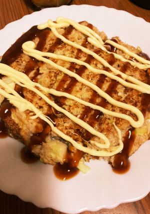 オートミールお好み焼き-レシピのメイン写真