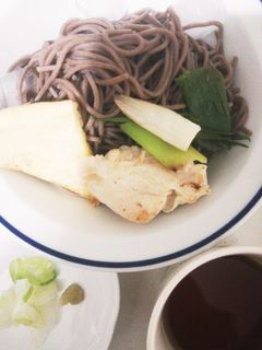 お蕎麦と鶏肉-レシピのメイン写真
