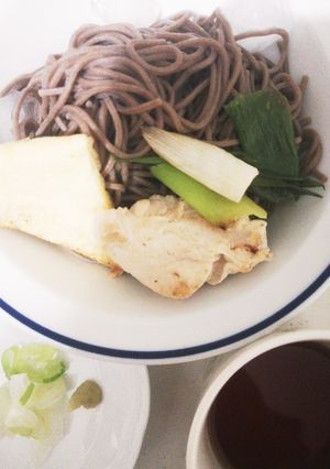 お蕎麦と鶏肉-レシピのメイン写真