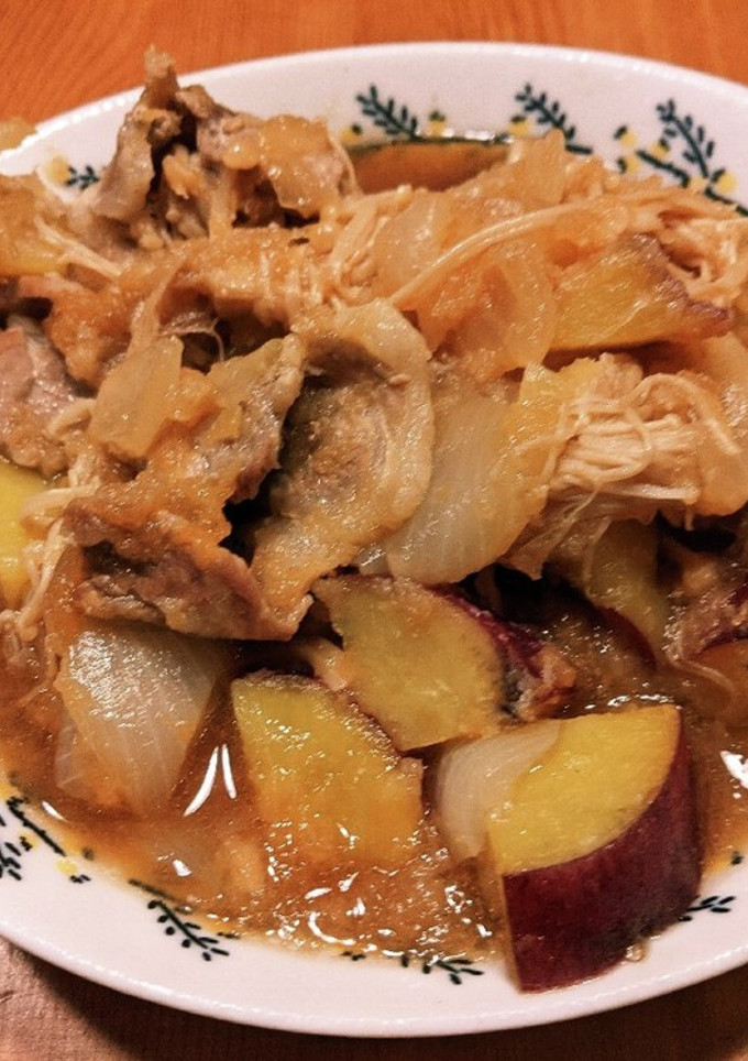 豚とさつまいものみぞれ煮【ホットクック】-レシピのメイン写真