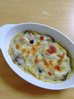 きのこたっぷりグラタン-レシピのメイン写真