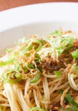 ネギとじゃこのパスタ-レシピのメイン写真