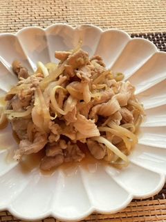 豚肉ともやしの生姜炒め-レシピのメイン写真