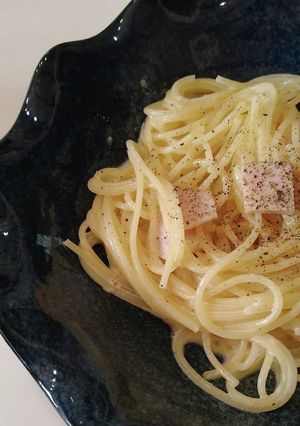 超簡単カルボナーラ-レシピのメイン写真
