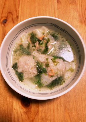 海老と豚肉のワンタン（蝦仁鮮肉餛飩）-レシピのメイン写真