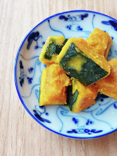 レンジで5分☆かぼちゃの塩バター風味-レシピのメイン写真